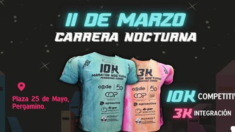 Comenzó la cuenta regresiva para la Carrera Nocturna de la Fundación Leandra Barros