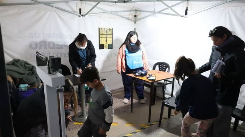 San Pedro: Más de 100 jóvenes del Club América participaron de un operativo integral de salud