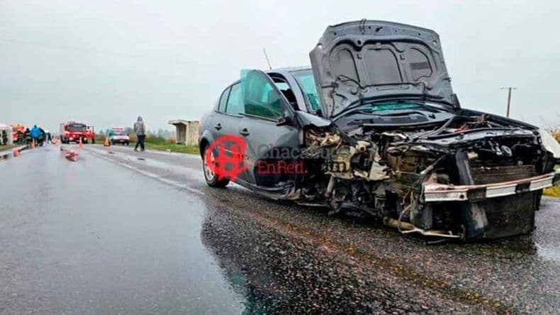 Accidente en ruta 30: un adulto mayor de Pergamino resultó ileso tras un choque frontal