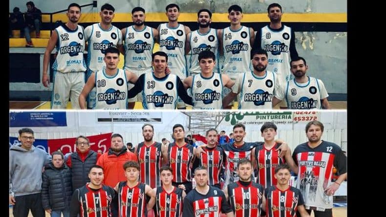 Argentino-Sportivo Rojas: arranca la final del Torneo Apertura de basquetbol