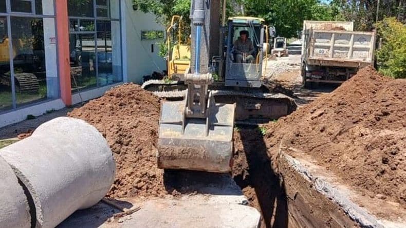 La Municipalidad de Pergamino confirmó que comienza la excavación sobre avenida Yrigoyen