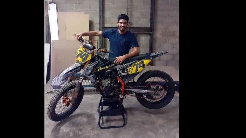 Santiago Arangio correrá el Mundial de Flat Track 2023