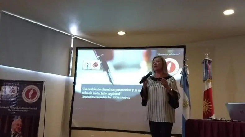 Los escribanos Zulma Dodda y Juan Andrés Bravo disertarán sobre partición hereditaria en Pergamino