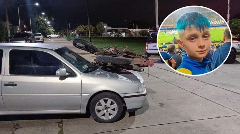 Un niño está en coma tras un choque en moto en Villa Progreso: su familia pide cadena de oraciones