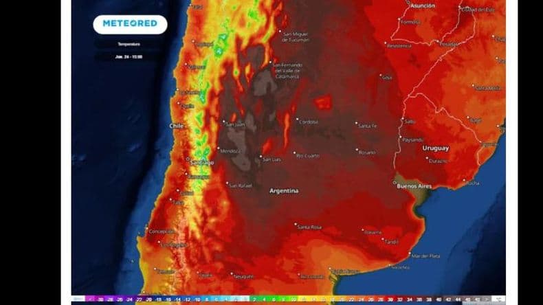 ¿Ola de calor? Argentina camino a un cierre de noviembre muy caliente