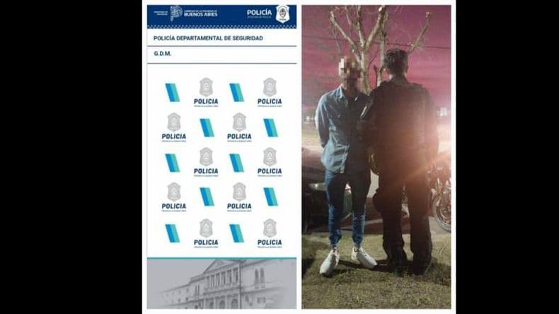 Un hombre herido y dos móviles policiales dañados en una pelea vecinal