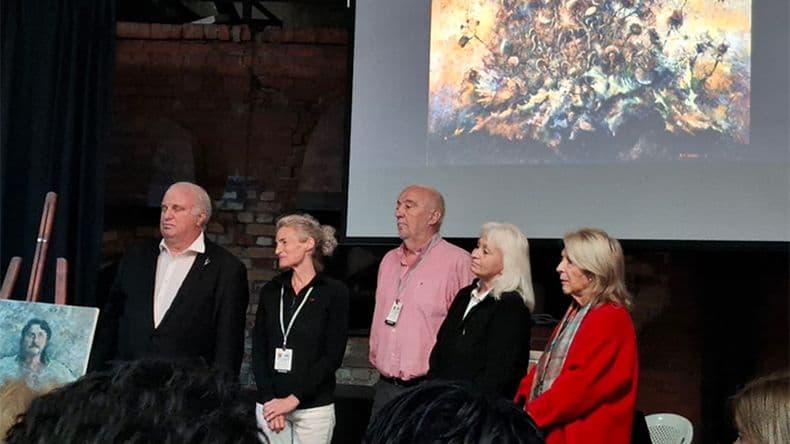 Angel Ricardo Juárez fue recordado en la VI Bienal Internacional de Arte Contemporáneo