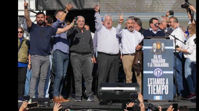 LA CGT ratifica a Massa como su candidato favorito y ven que "tiene ganas"