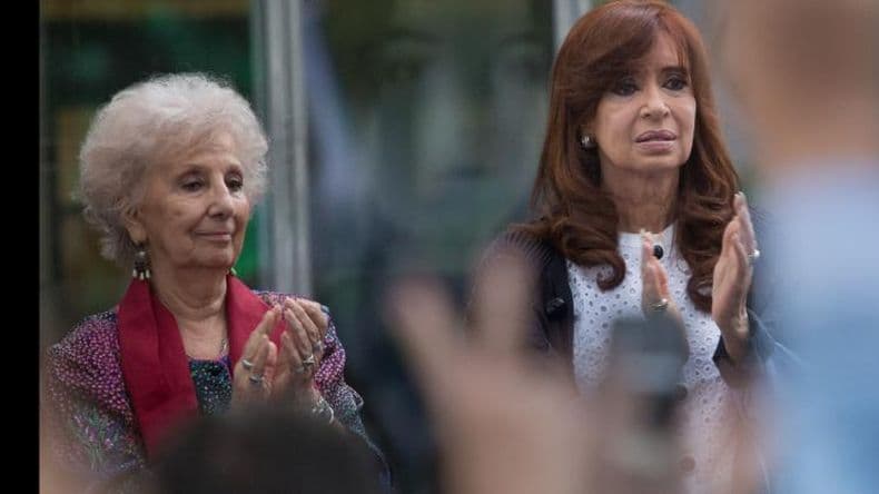Para Carlotto, "no es bueno mezclar" la marcha del 24 de marzo con la del rechazo a la "proscripción" de Cristina Kirchner