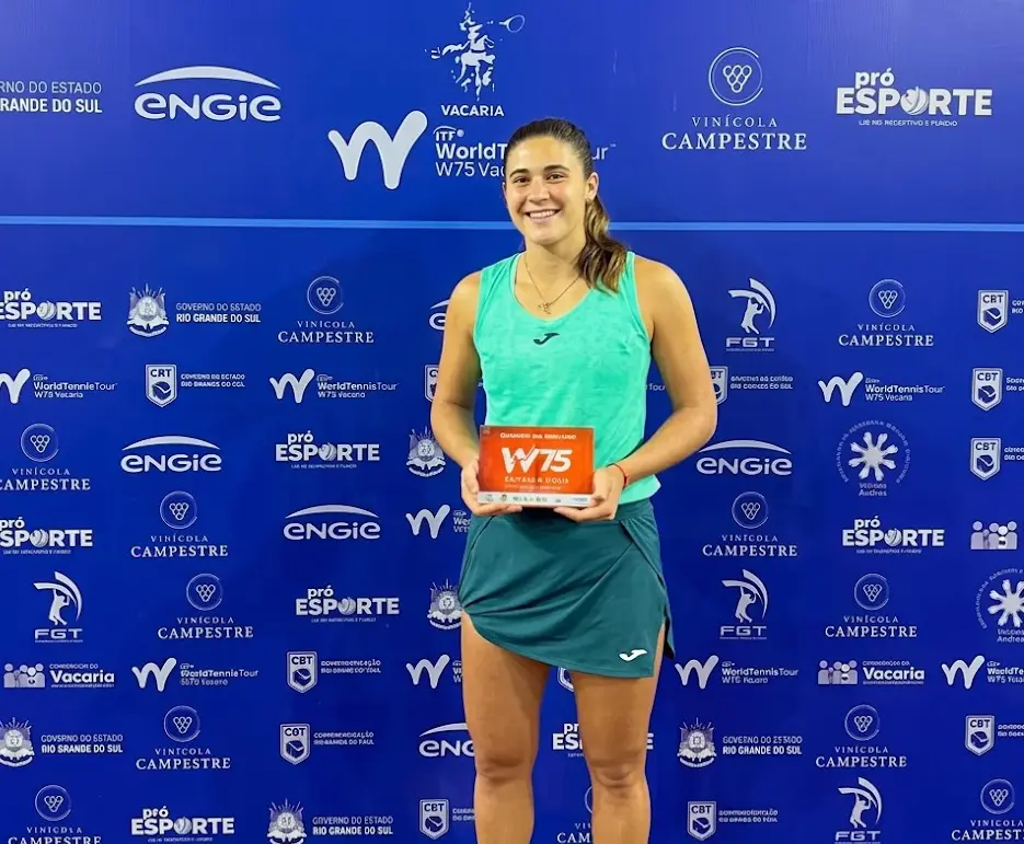 Julia Riera conquistó el Vacaria Open y regresará al Top 150