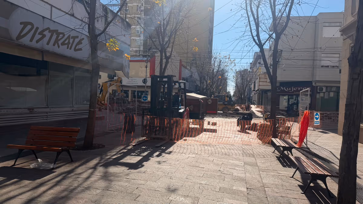 Peatonal San Nicolás y calle Florida con importantes cambios para el centro de Pergamino