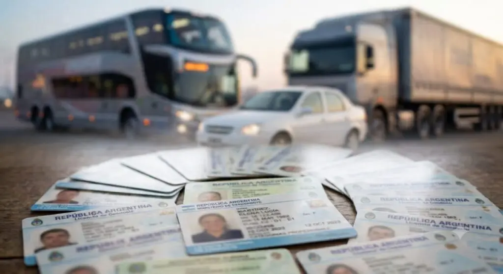 Reclamos por el aumento de la licencia de conducir profesional
