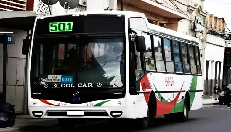 San Nicolás: Paro de colectivos, la UTA anunció una medida de fuerza para este viernes en todo el interior