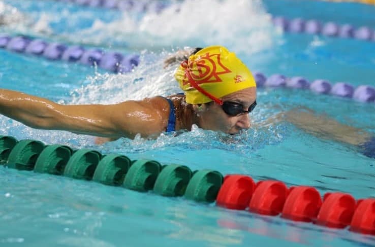 San Nicolás: Eleonora Mangialavori sumó tres podios para Belgrano en el Open Master de Natación