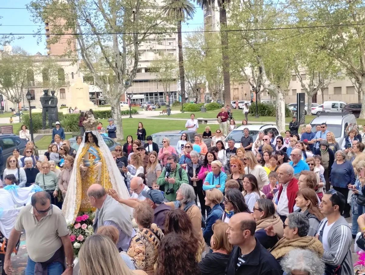 Merceditas volvió a reunir a su pueblo: una tarde de fe, esperanza y amor