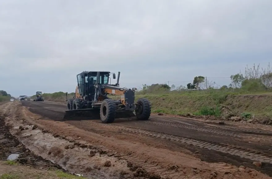 Ramallo: Habilitan el primer tramo de la Ruta 1001 y comienza la segunda etapa de la obra