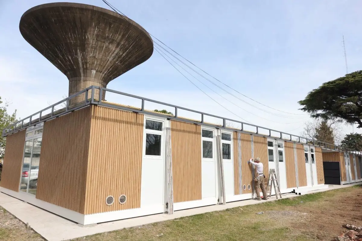 San Pedro: Avanzan los nuevos consultorios externos del Hospital Ruffa y la recuperación del espacio público