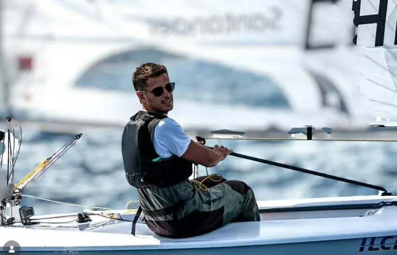 San Pedro: Martín Alsogaray ganó su primera regata en los Juegos Suramericanos