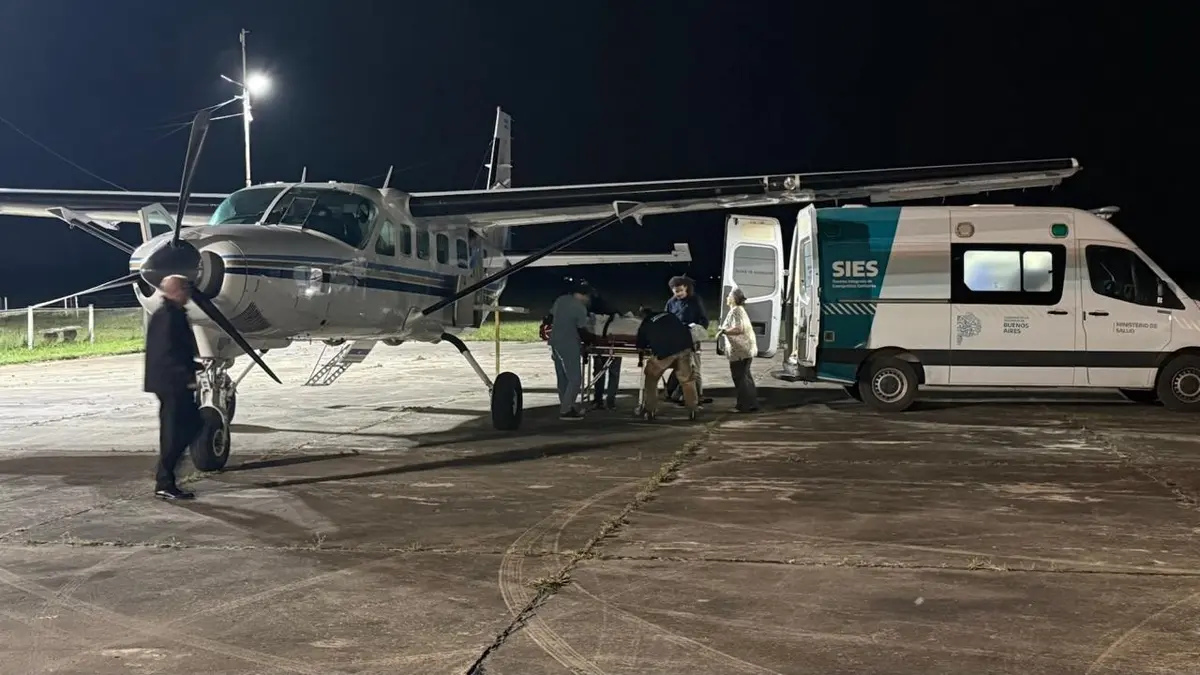 Vuelo sanitario: el Aeródromo provincial de Pergamino recibió una aeronave para derivar a una paciente