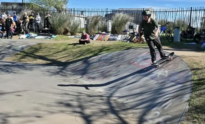 Zárate: el Parque Urbano fue escenario de un torneo de skate con participantes de distintos puntos del país