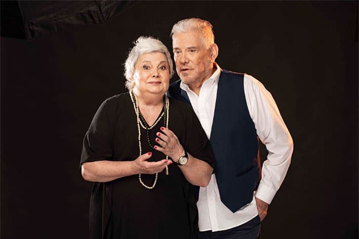 Arnaldo André y Marta González llegan a Pergamino con “Tango para tres”
