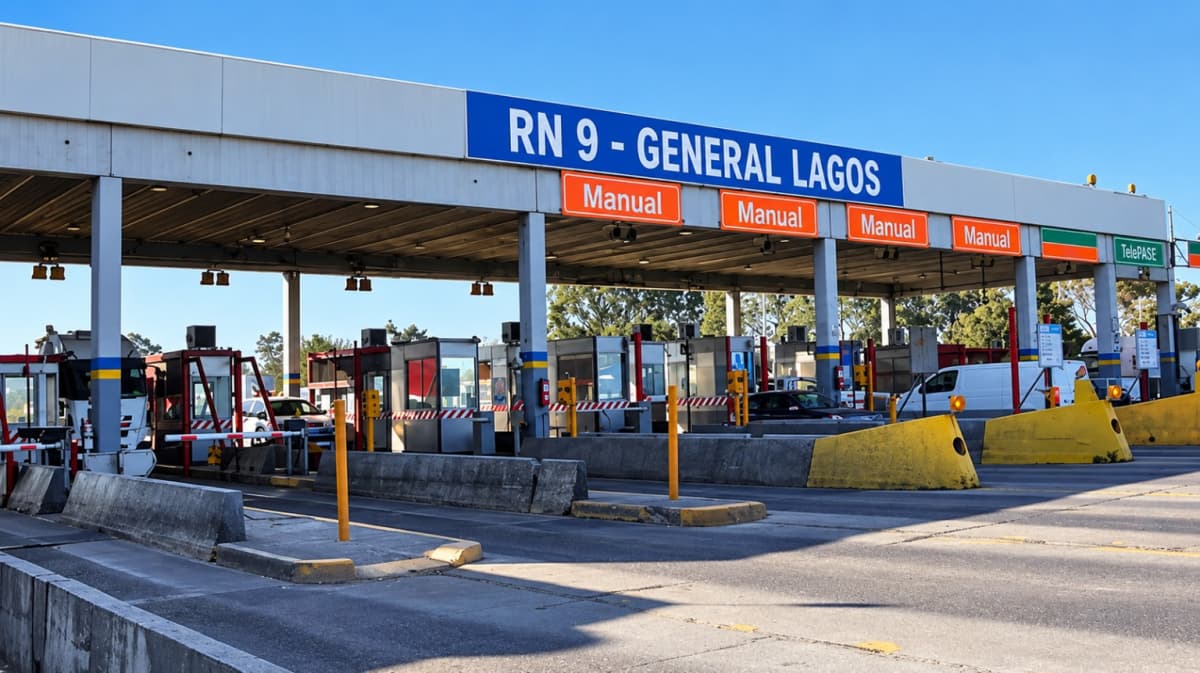 Atención San Nicolás: El peaje de General Lagos dejará de aceptar efectivo y aumentará sus tarifas