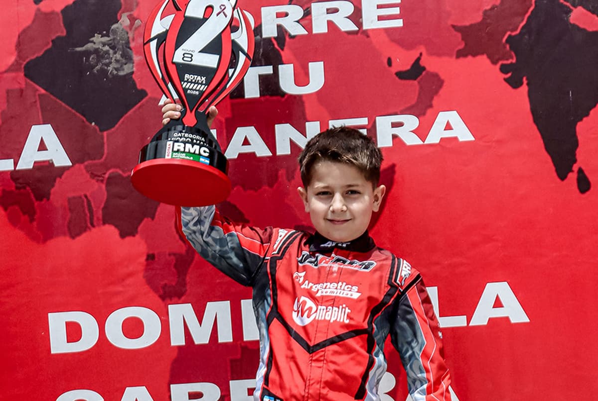 Juan Manuel García otra vez en el podio en el RMC Grand Nationals
