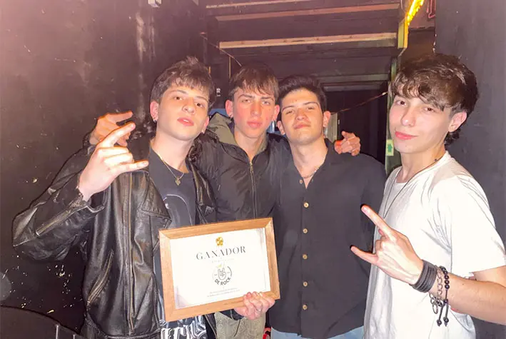 La banda local Parisienne, rumbo a la final del Sub 21 de Rock