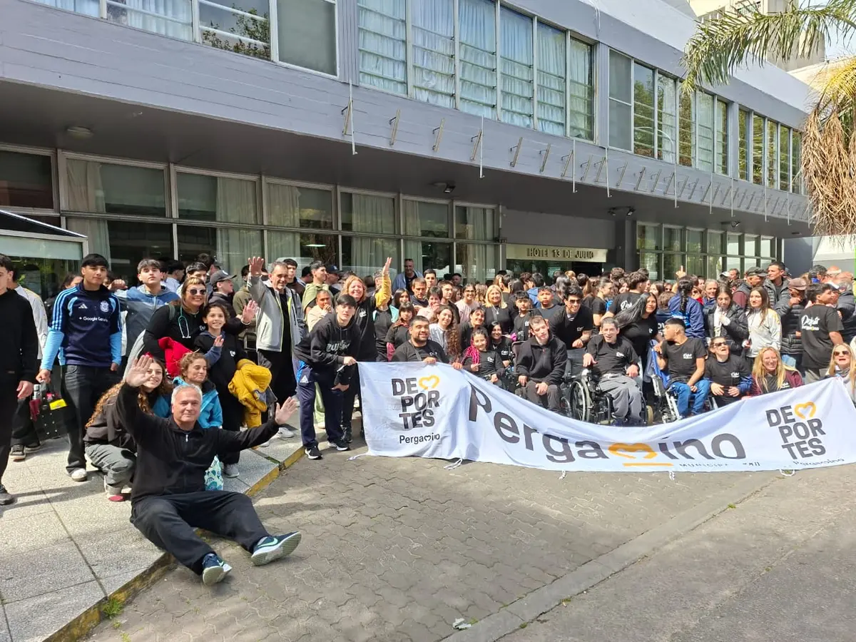 La delegación de Pergamino ya está en Mar del Plata para las finales de los Juegos Bonaerenses