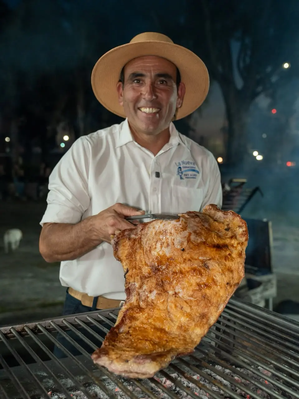Miguel Errandonea llevará el asado pergaminense a una de las grandes competencias del mundo