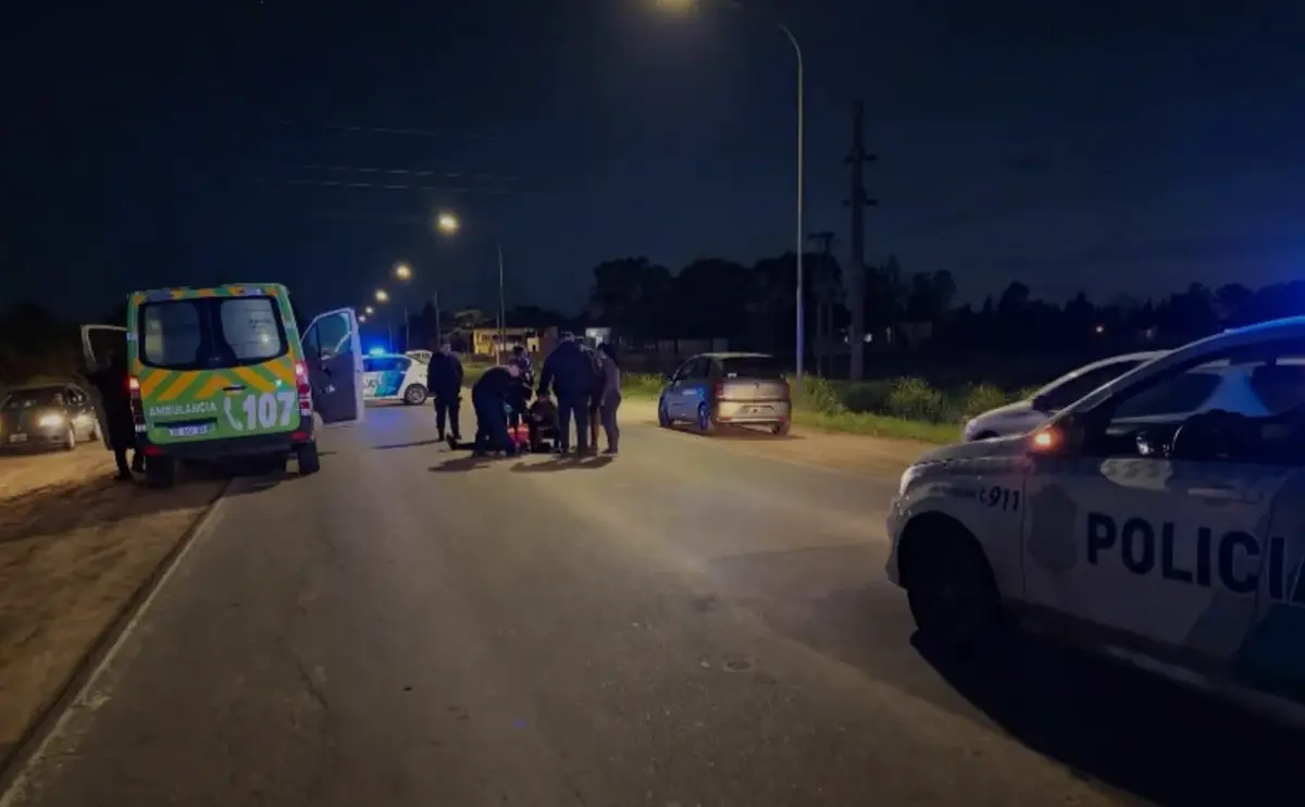 San Pedro: Ciclista herido tras ser embestido por una moto cuyo conductor escapó