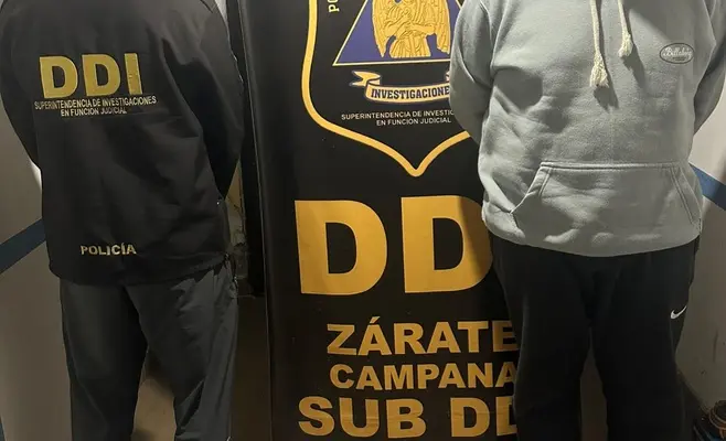 Zárate: detuvieron a “Guadaña” por una causa vinculada al robo de motos y armas